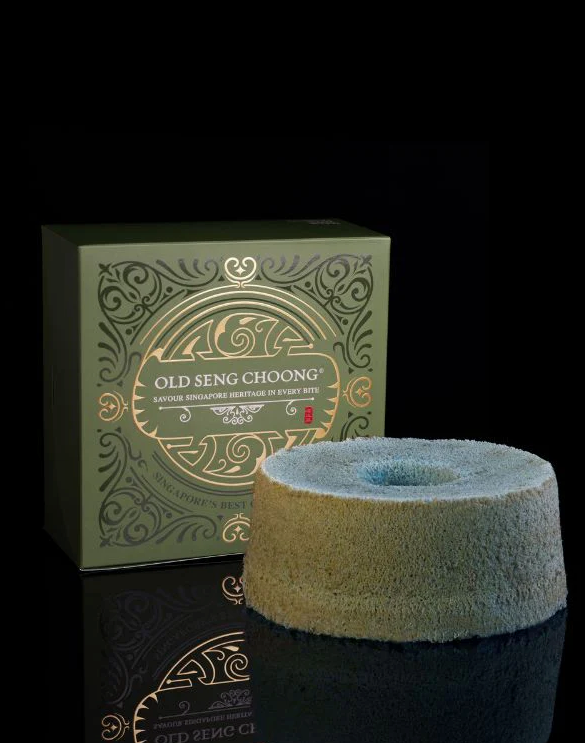 Coconut Blue Pea Cake