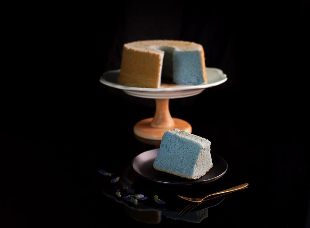 Coconut Blue Pea Cake