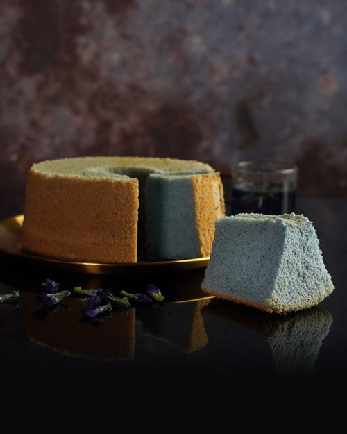 Coconut Blue Pea Cake