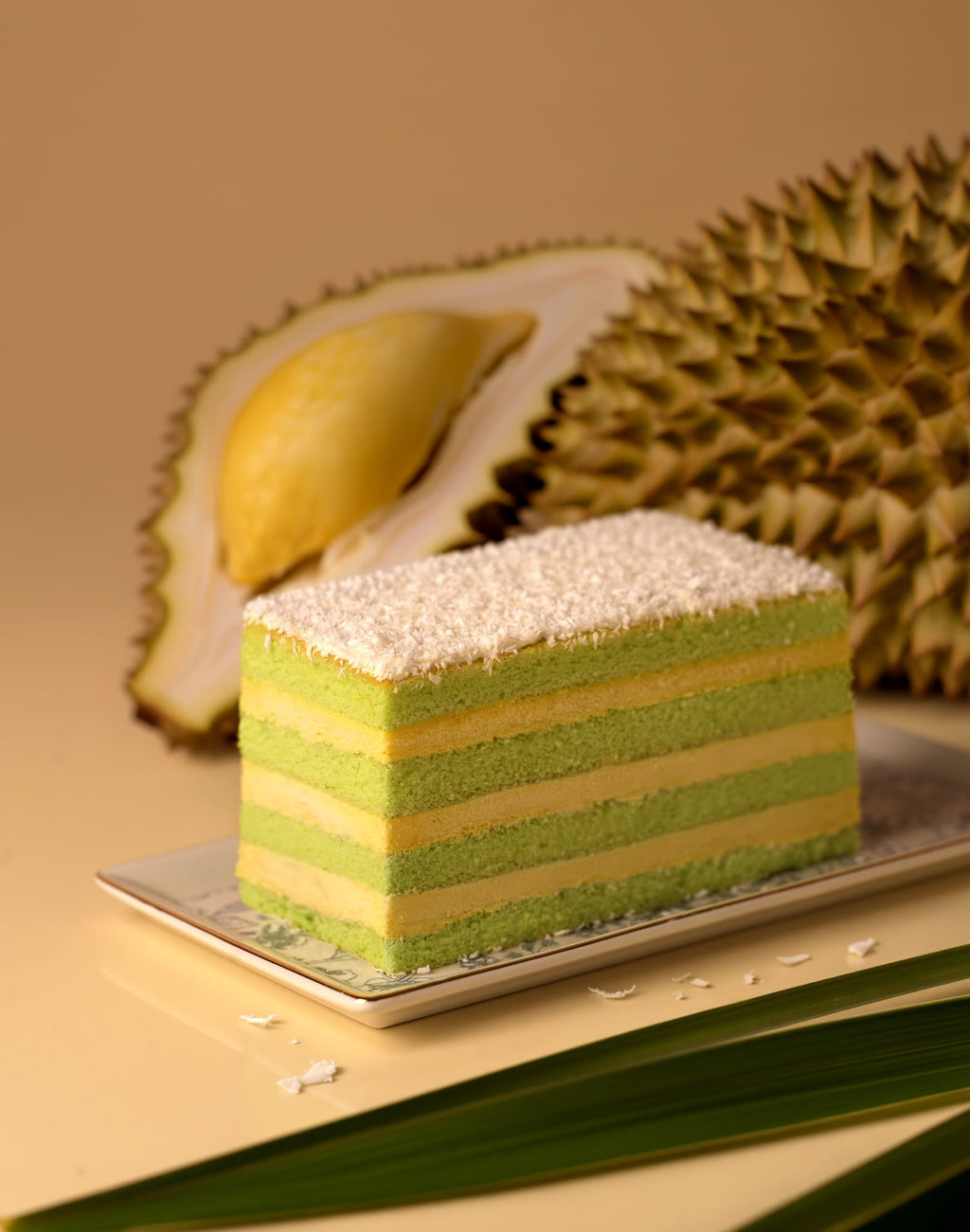 MSW Durian Pandan Cake
