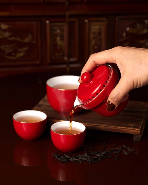 Six Harmonious Woven (Assorted Flavours) Mooncake Set 六福相织礼