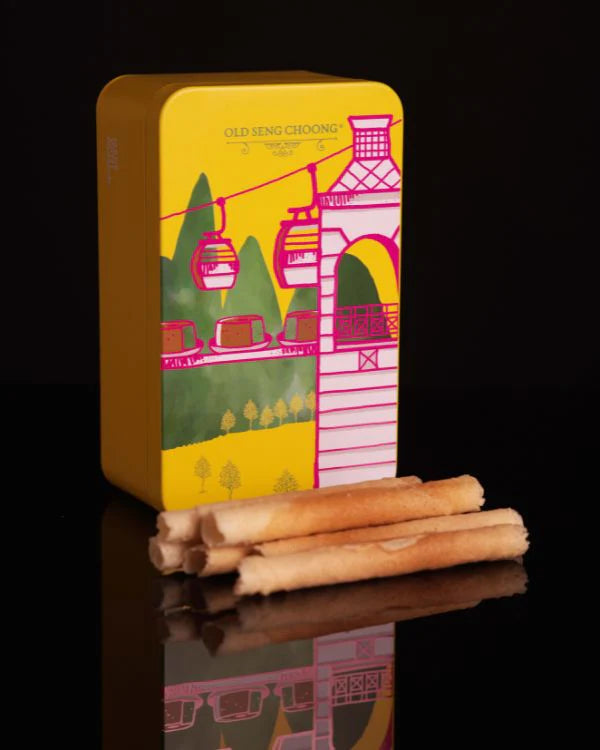 Pandan Egg Roll