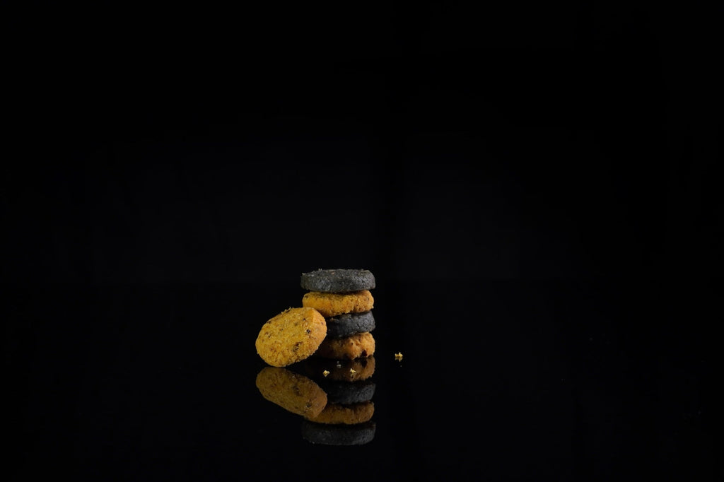Black Truffle with Walnut Cookies