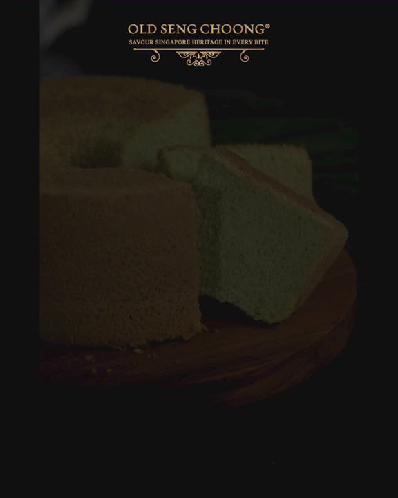 Coconut Blue Pea Cake